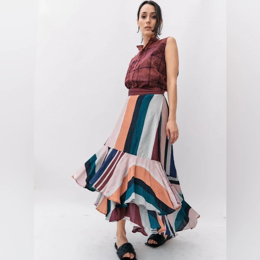 Apiece Apart Rosita Wrap Skirt